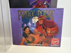 Prince of Persia Nintendo NES Completo CIB +Prot. P&oacute;ster Case Virgin Games + &iexcl;Reg!