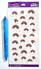 Rainbows Stickers Scrapbooking Card Making Journal Planner DIY Sticko