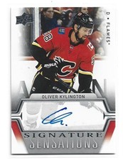 19-20 Upper Deck Signature Sensations Oliver Kylington SS-OK