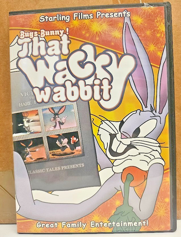 CLASSIC Bugs Bunny "That Wacky Wabbit" DVD