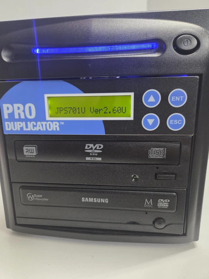 Torre duplicadora de CD/DVD independiente Samsung 24x Pro Foto 3 de 4