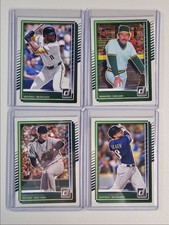 [4] JACKSON CHOURIO BILLY MARTIN RYAN BRAUN 2025 DONRUSS BASEBALL Q6016
