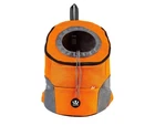 Wuffie Pet Dog Travel Carrier Front Facing Backpack - Size Small Orange