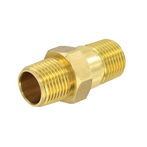 1/2" Brass Check Valve, Lead-Free, MPT x MPT, Threaded Connection