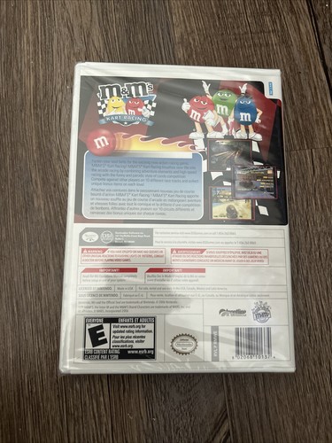 M&M's Kart Racing (Nintendo Wii, 2007) NEU; Y-Folded SEALED KOSTENLOSER VERSAND - Bild 2 von 2