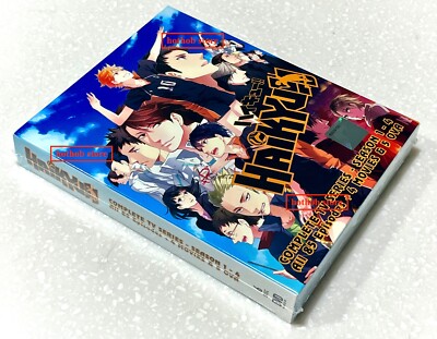 Haikyu!! Haikyuu (Season 1-4: 85 5-OVA 4-Movie) English  Audio~ DVD