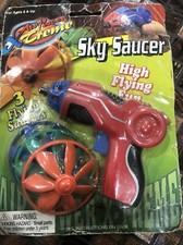 Sky Saucer High Flying Fun 3 Flying Saucers Color May Vary