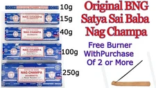 Satya Incense Sticks Nag Champa 15g 40g 100g 250g