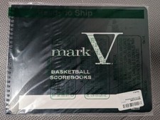 Markwort Mark V Basketball Scorebook 30 Games 
