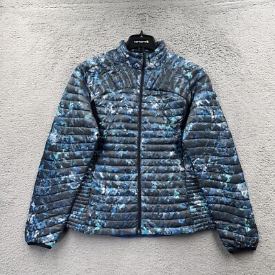 Eddie Bauer Jacket Woman's M Blue First Ascent Storm Down 800