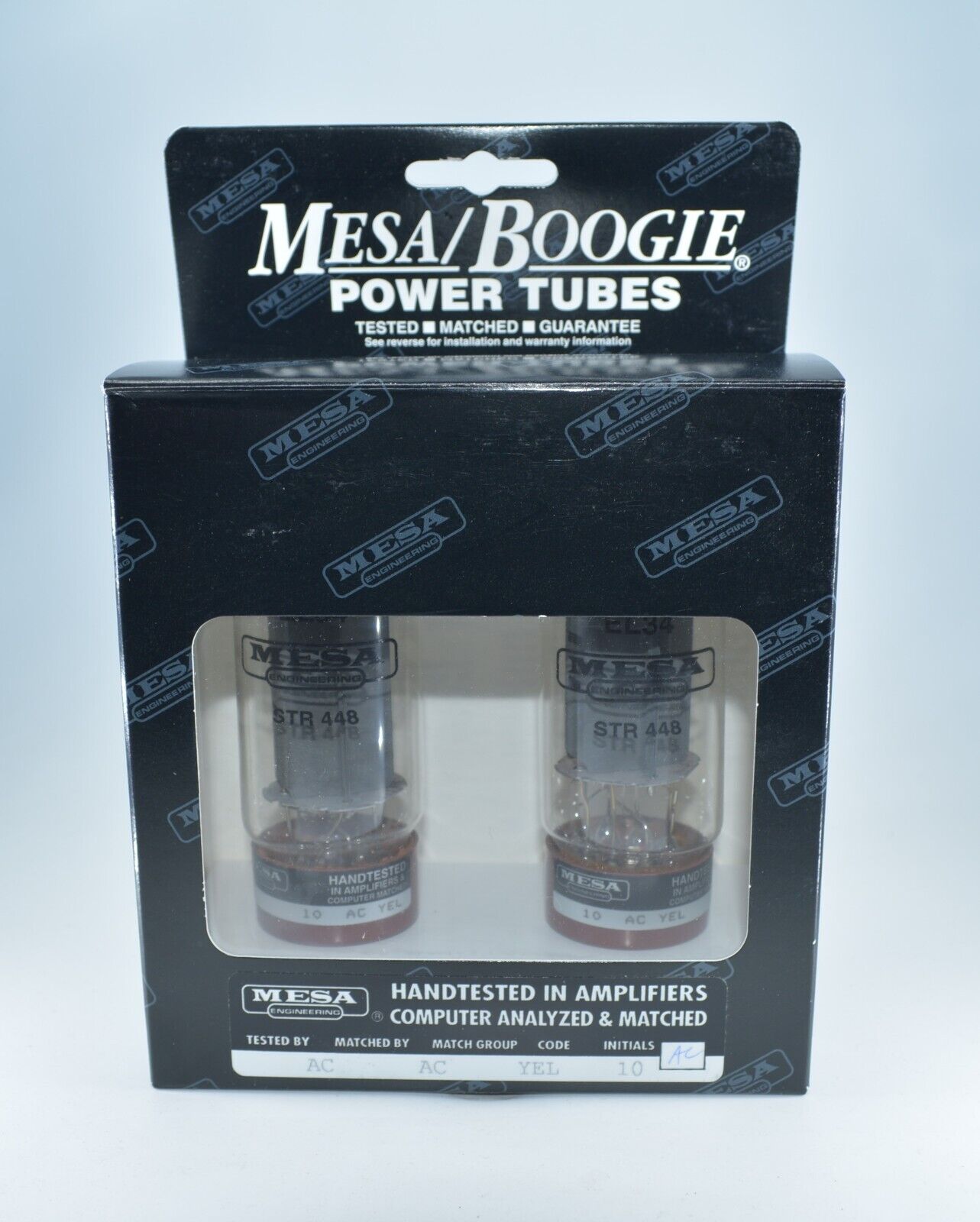 NEW MESA BOOGIE EL34 Pair EL 34 Power Tubes in Original Box