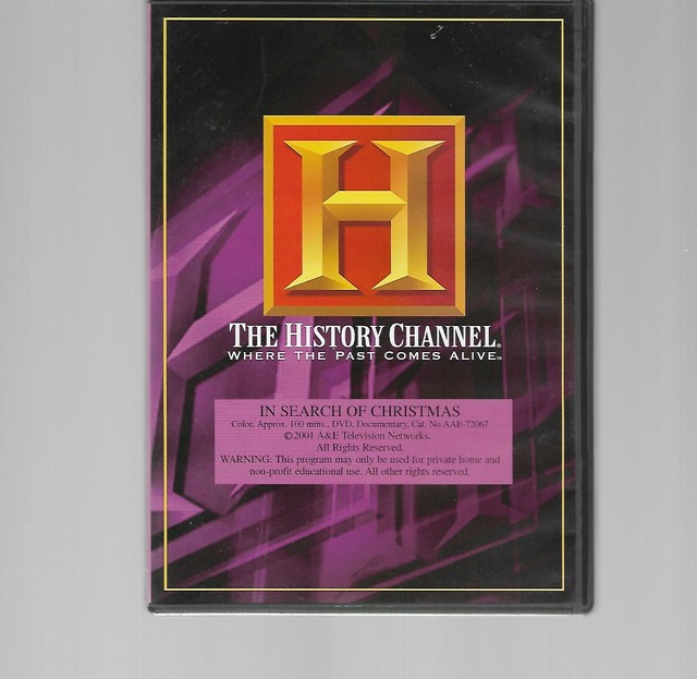 The History Channel DVD / In Search of Christmas / Documentary RARE eBay