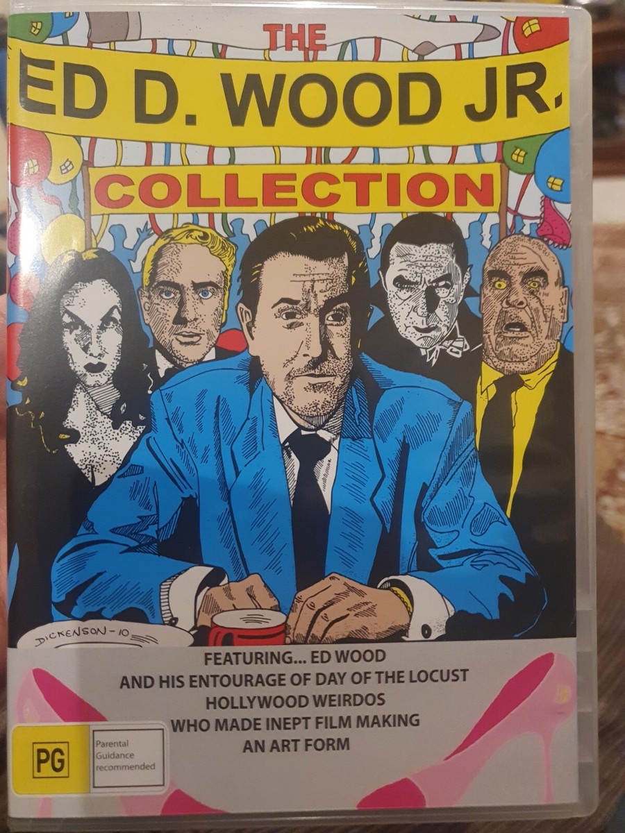 THE ED D. WOOD JR COLLECTION DVD BOX SET 1950s FILM JAIL BAIT