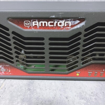 Amkron CE2000 Power Amplifier Rare, tested, works well, in good