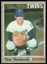 1970 TOPPS OPC O PEE CHEE BASEBALL #379 TOM TISCHINSKI  NM Minnesota Twins Card