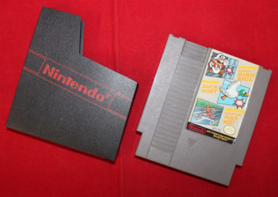Super Mario Bros. / Duck Hunt / World Class Track Meet (NES 1985) Cartridge Only