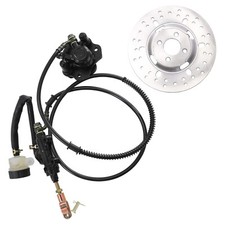 Rear Hydraulic Brake Caliper Disc Rotor For ATV Go kart Buggy Taotao Coolster