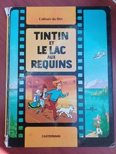 Tintin et le lac aux requins - Casterman - édition originale 1973 cote BDM 40€