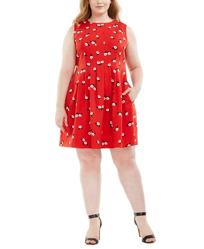 Anne Klein Plus Size 22W Chatterly Rose 