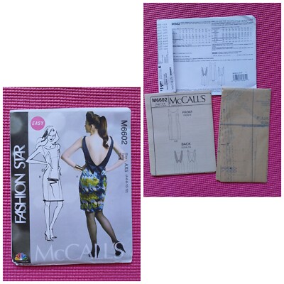 McCall's Fashion Star M6602 (4-6-8-10-12) Schnittmuster ungeschnitten