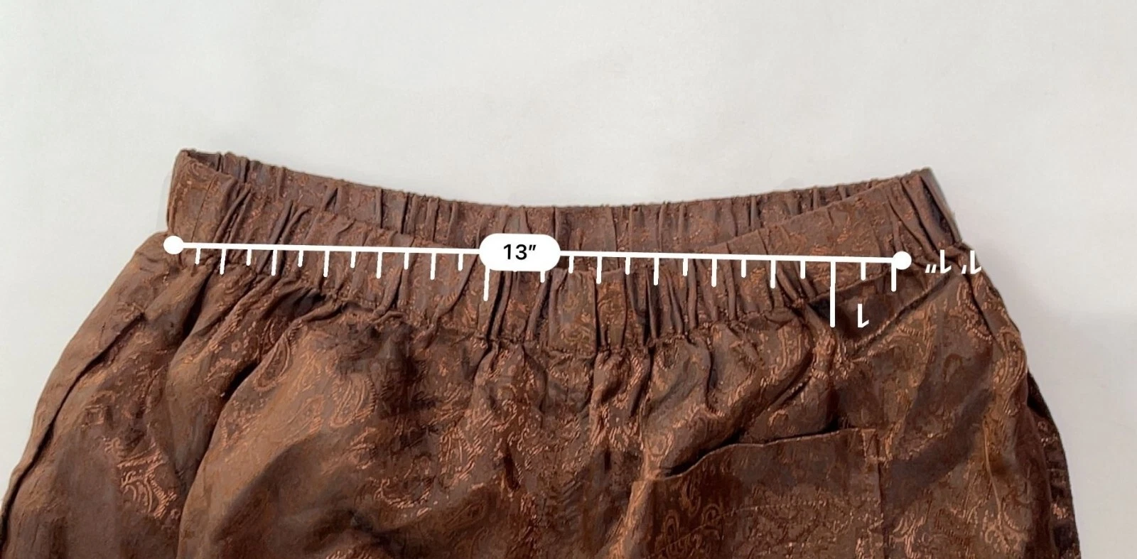 Acne Studios Pantalone Jacquard Lucido Marrone AW21