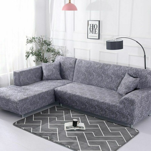 Sofa Cover for Living Room Stretch Printed Slipcover Corner Sofa Couch Covers - Picture 13 of 45