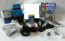 Cap-Rotor-NGK Wires-Spark Plug-PCV- Kit for Honda 96-00 Civic EK EX 1.6L 
