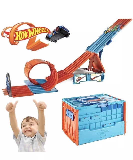 Hot Wheels Track Builder System Race Crate - FTH77 for ...