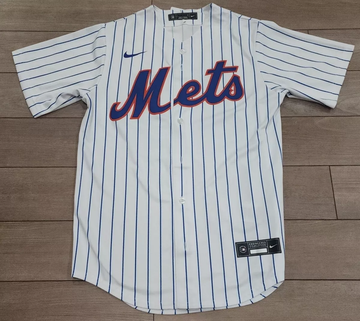 New Nike New York Mets Jacob deGrom #48 Pinstripe Official Jersey