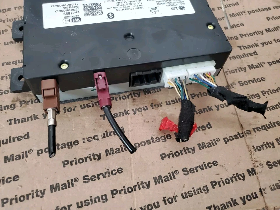 Cadillac ATS 23401659 2013-2016 módulo de comunicación ONSTAR OEM 3nle Foto 4 de 4