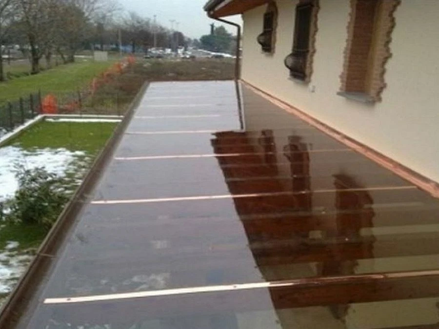 TELO TRASPARENTE TELONE IN PVC CRISTAL OCCHIELLATO IMPERMEABILE ULTRA RESISTENTE - Immagine 2 di 4