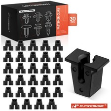 A-premium 30pcs 11mm Screw Grommet Retainer For Vw Passat Golf Jetta Audi A4 A6