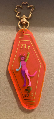 Zilly the Cat Specialty Keychains (Original Art)