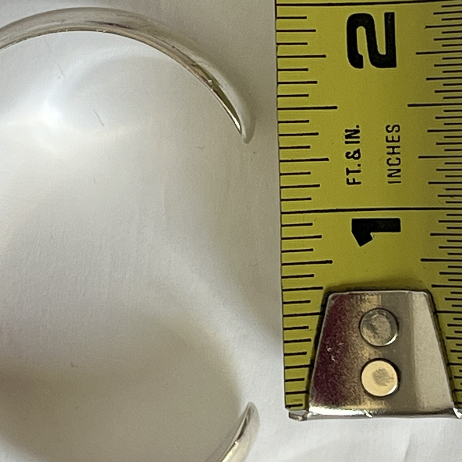 Sterling Silver Two-tone Braid Cuff Bracelet  TC-… - image 8