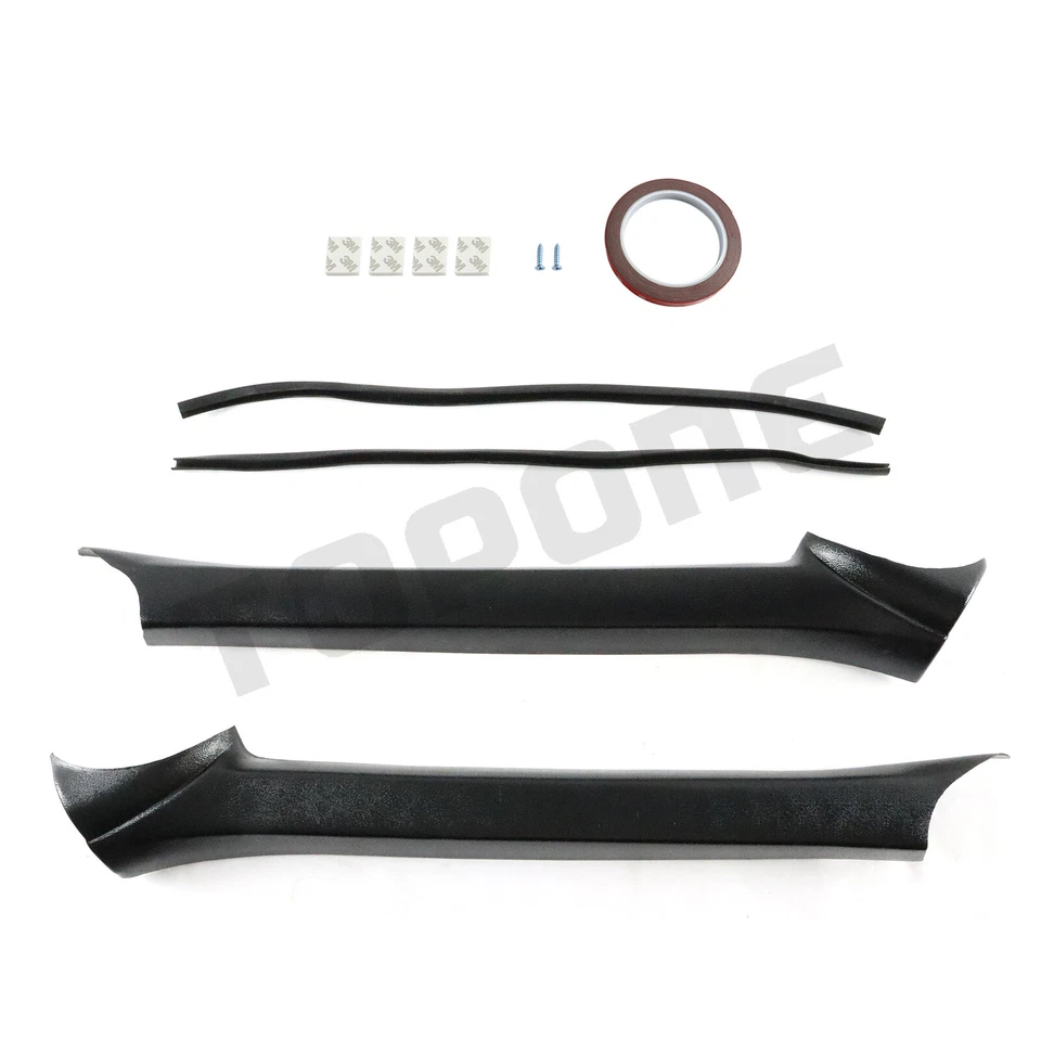 Pair(2) Interior A-Pillar Trim Panels Fits 82-92 Chevy Camaro Pontiac Firebird Foto 4 de 4