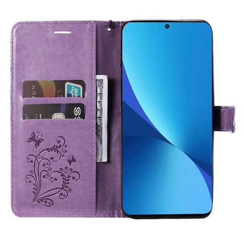 For Xiaomi Redmi Note 11 12 11S POCO X5 Butterfly Leather Wallet Phone Case - 第 9/20 張圖片