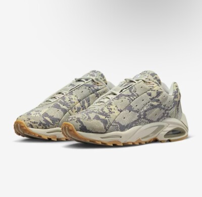 Nike Nocta Hot Step Air Terra Shoes Light Bone Snakeskin Size 9 Dr0508-001 NoLid