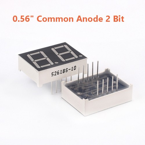 8 Segment LED Displays Common Anode / Cathode Different 1 2 3 4 5 bits 0.56 inch - Picture 8 of 18