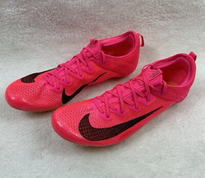 pink track cleats