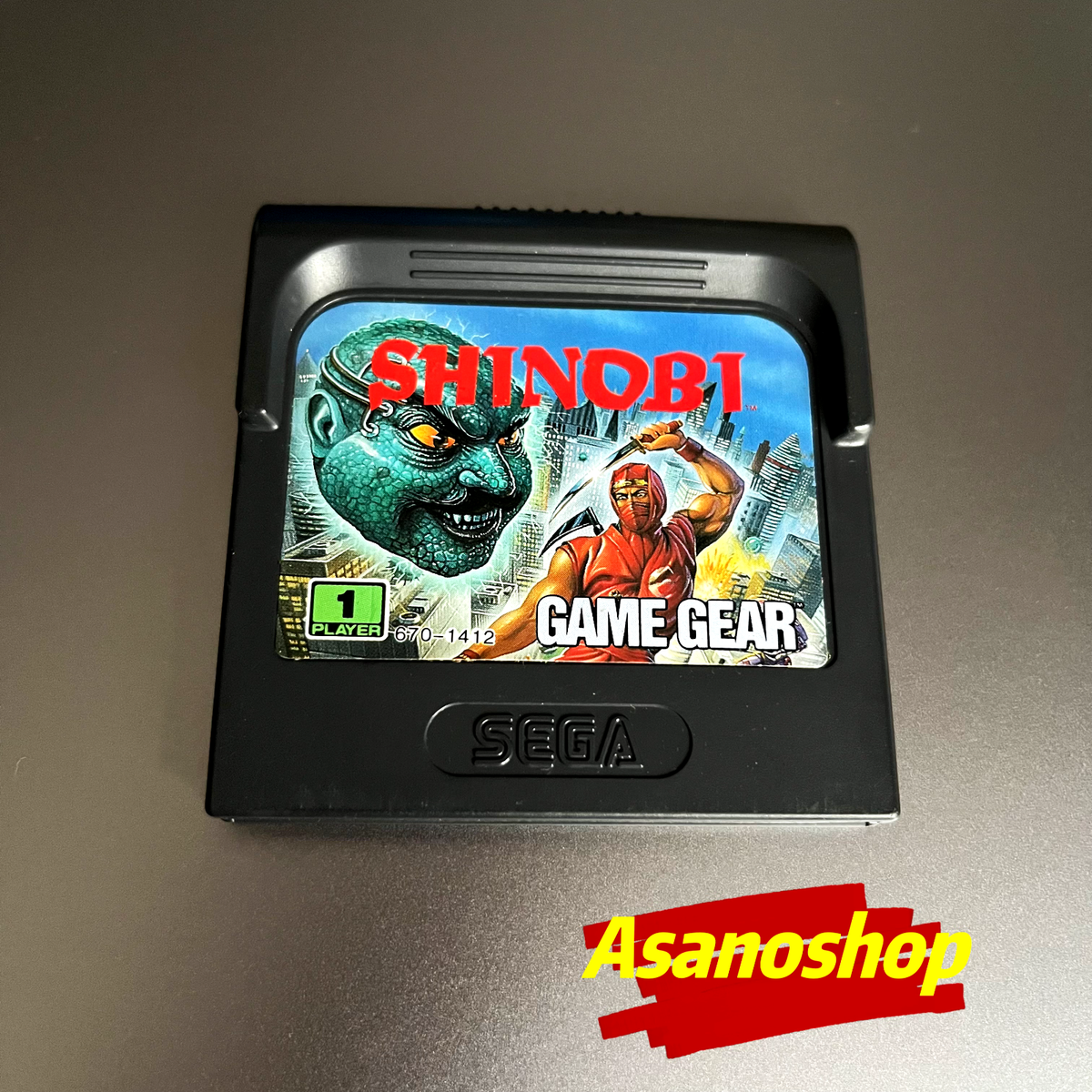Test de Shinobi sur G.GEAR par