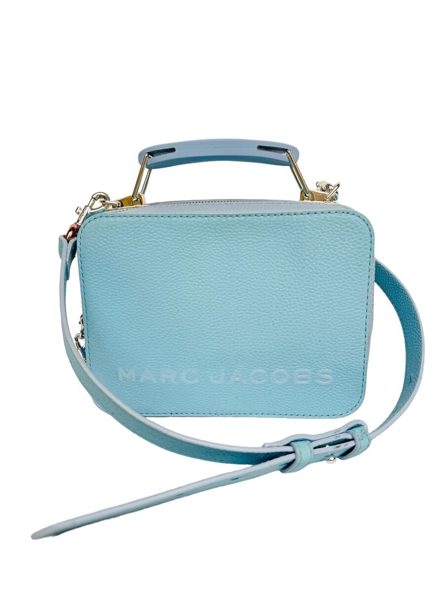 Marc Jacobs The Box Leather Top Handle Mini Crossbody Light Marc Jacobs The Box Leather Top Handle Mini Crossbody Light