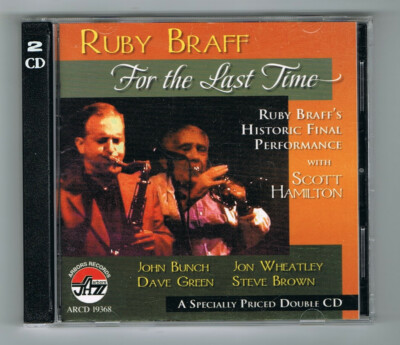   - RUBY BRAFF - FOR THE LAST TIME - 2 CD SET - 10 TITEL - SEHR GUTER ZUSTAND -  