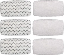 1252 Symphony Bissell Compatible Washable Mop Pads Hard Floor by Genrt - 6 PCS
