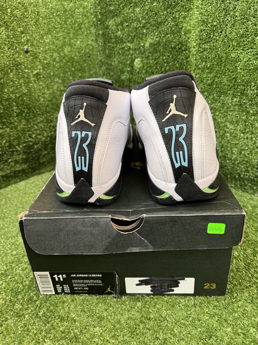 Nike Air Jordan 14 Retro Oxidized Green '16 Size 11.5 487471