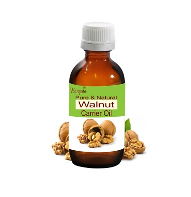 Walnut Carrier Oil   Juglans regia Natural Skin & Hair Nourishing, Bangota