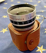 Sun Aux Wide-Angle Lens Model D with Leather Case C1 