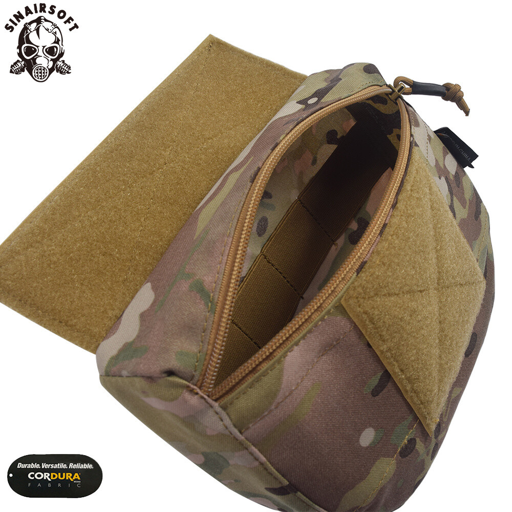 KRYDEX Tactical Drop Pouch - Hook & Loop Attachment For JPC, AVS, CPC Vests | Utility Tool Bag For Airsoft, Paintball, Outdoor Gear - View #9