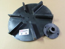 UNIVERSAL BUYERS SALTDOGG 18" SALT SPREADER SPINNER DISK 9240016 CCW W/ 1" HUB