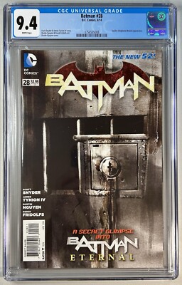 Batman #28 ''CGC 9.4'' Key Issue - Marvel Comics (2014)