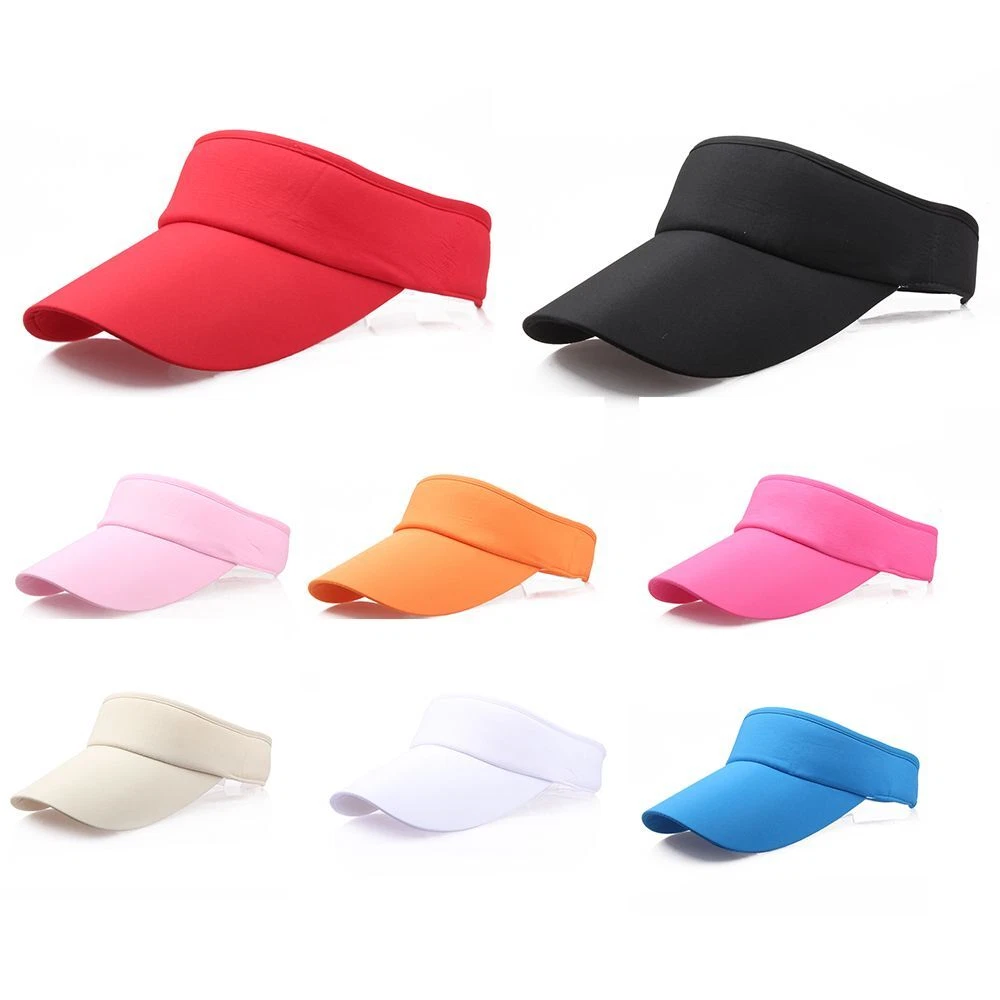 Men Women Sports Hat Sun Visor Adjustable Unisex Cap Golf Headband